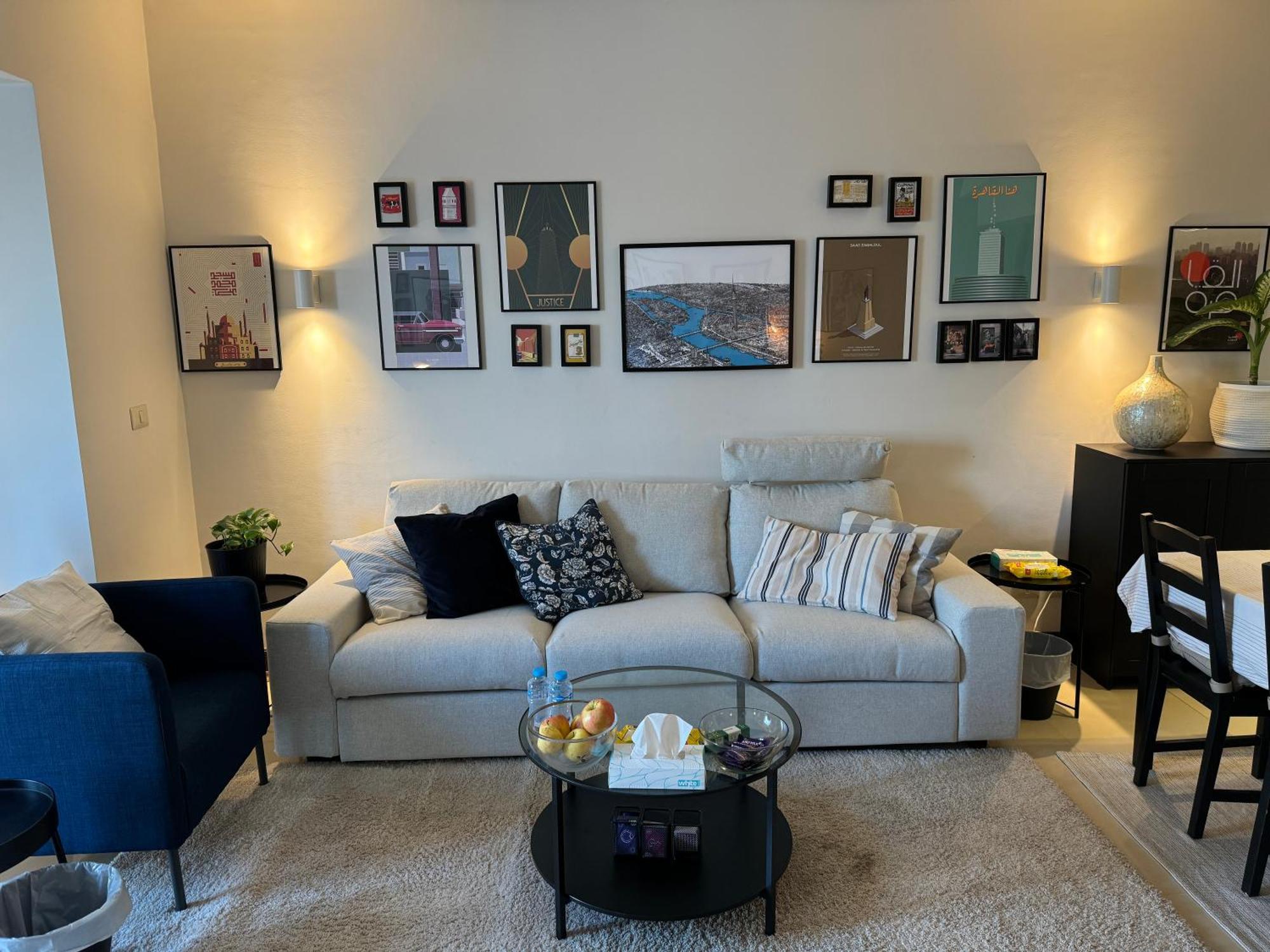 Happy Vacation Duplex, New Cairo Apartment Luaran gambar