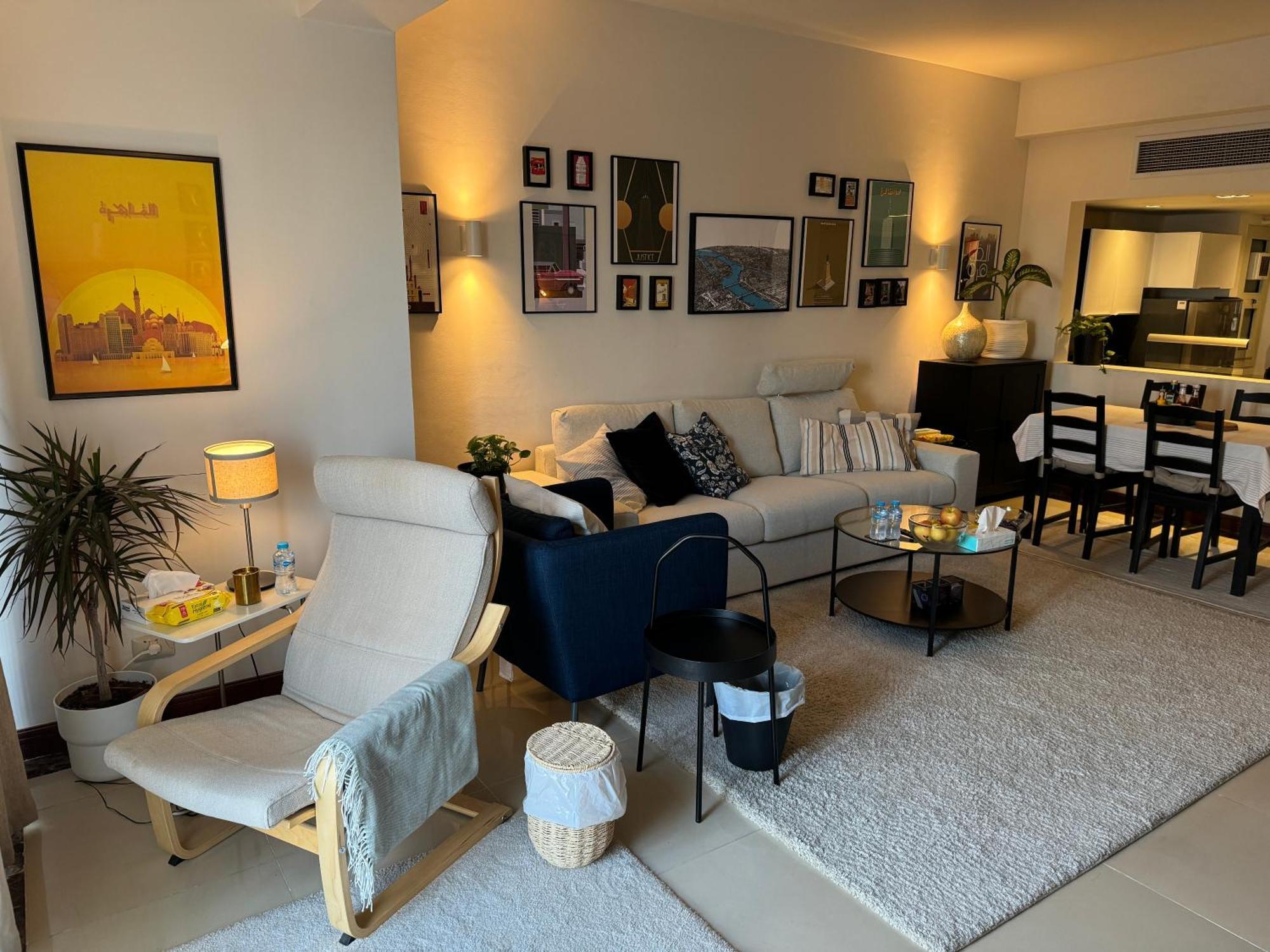 Happy Vacation Duplex, New Cairo Apartment Luaran gambar